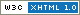 Valid XHTML 1.0 Transitional