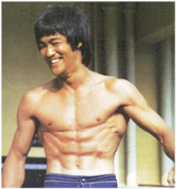 bruce lee muscles